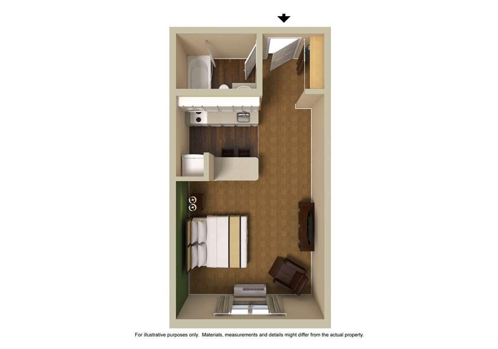 Extended Stay America Select Suites - Chicago - Даунерс-Гроув Номер фото